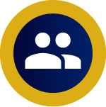 graphic of two people