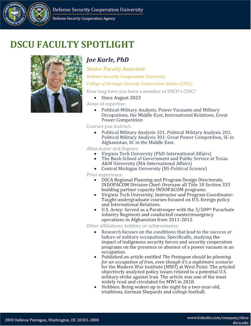 Home | Defense Security Cooperation University