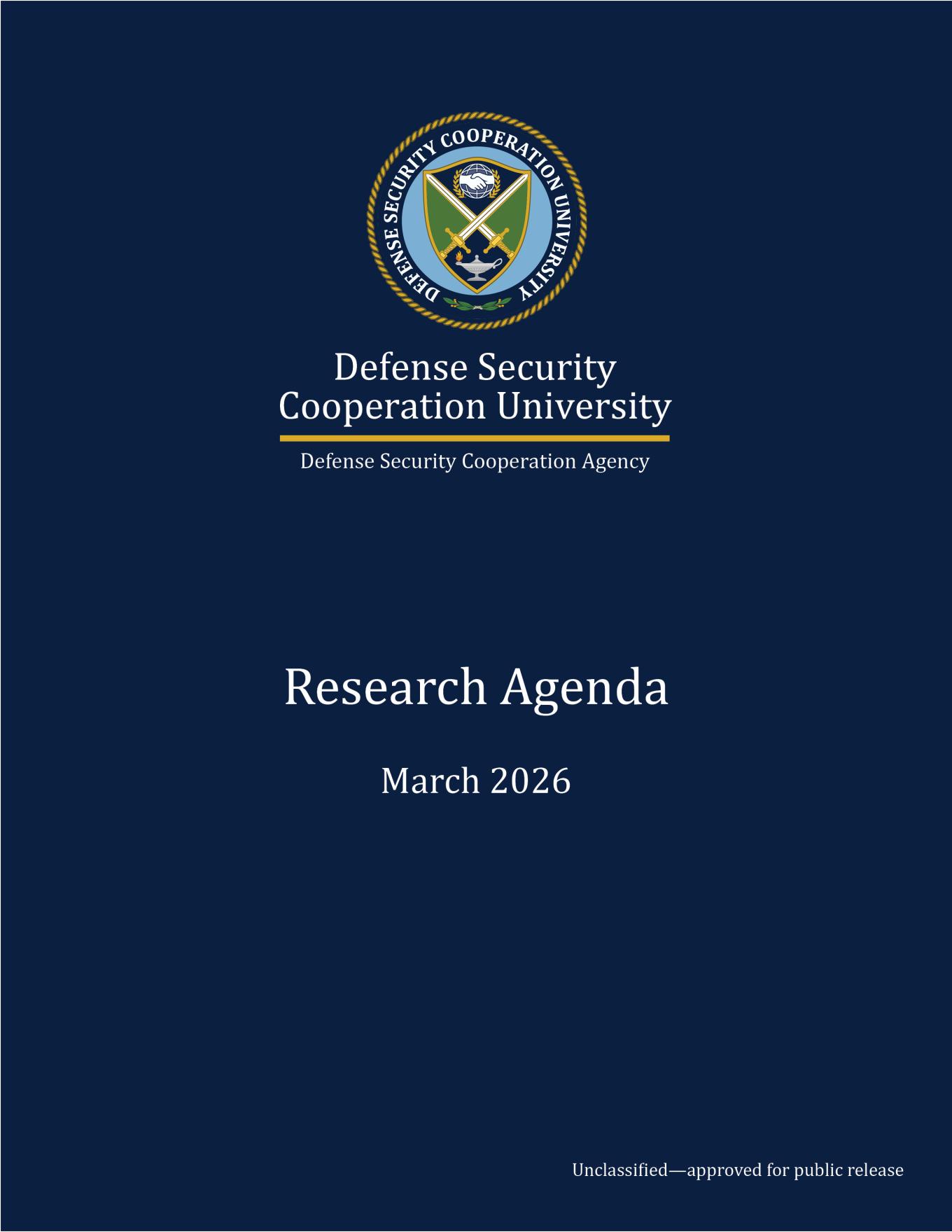 Research Agenda Cover